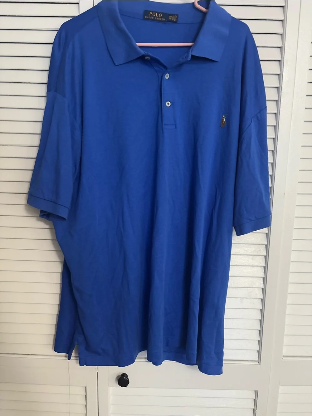 Polo by Ralph Lauren Men’s Blue Polo Shirt